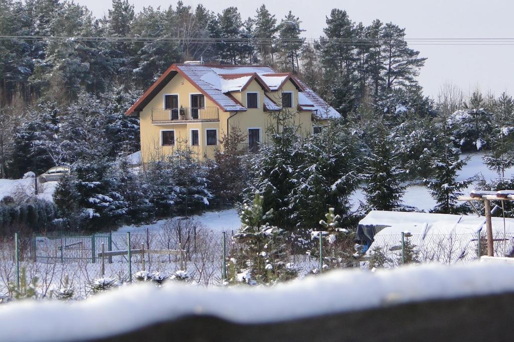 Gosciniec Nad Stawem Villa Szczytno  Kültér fotó