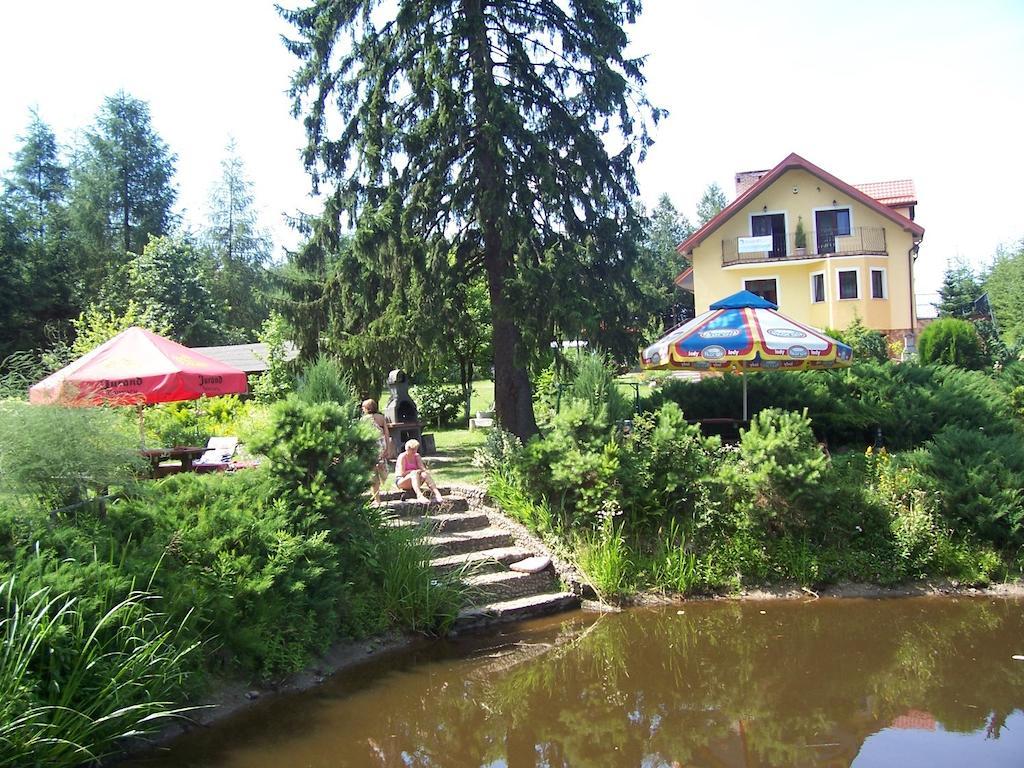 Gosciniec Nad Stawem Villa Szczytno  Kültér fotó