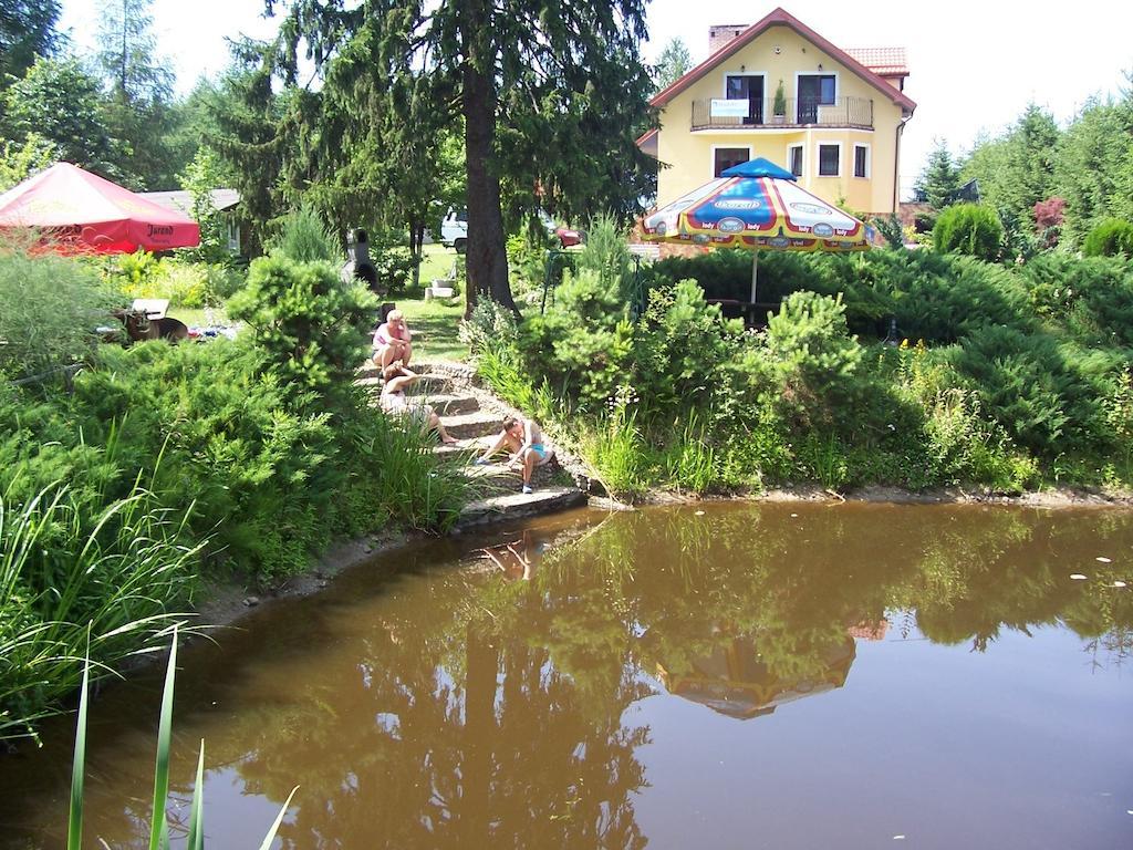 Gosciniec Nad Stawem Villa Szczytno  Kültér fotó